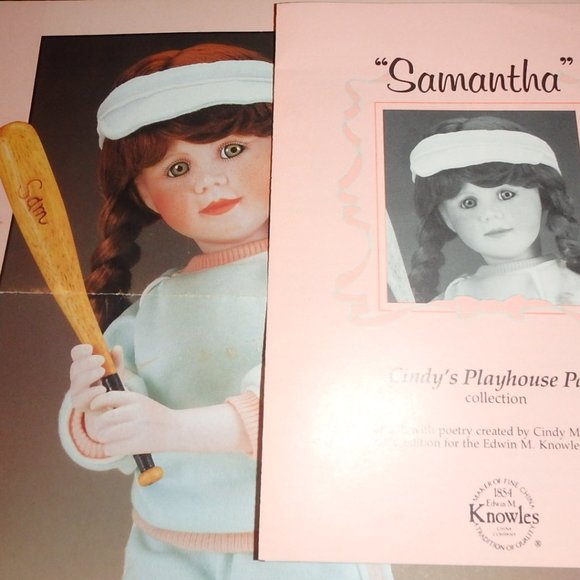 Samantha by Cindy M McClure 1990 Ashton Drake - Picture 5 of 12